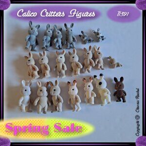 20-Piece Mixed Rabbit Figures